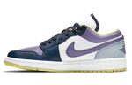 Air Jordan 1 Low Se 'Mismatched Purple Magenta' Women's