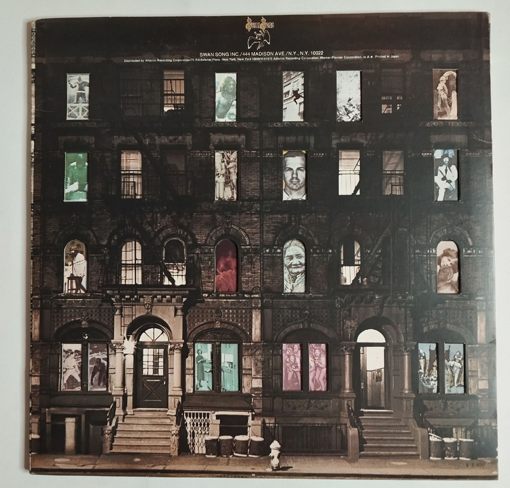 Винтажная виниловая пластинка LP Led Zeppelin Physical Graffiti (Japan 1975) (No Obi)