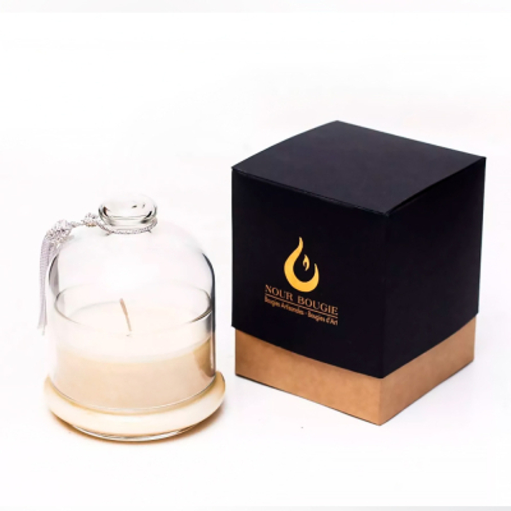 Аромасвеча Nour Bougie Le dome Figue menthe 743 г