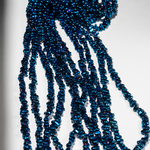 Гематин (гематит), оттенок "Синий металлик", фриформ 5-8мм