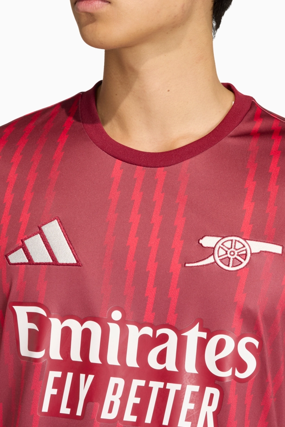 Футболка adidas Arsenal FC 25/26 Pre-Match - красный