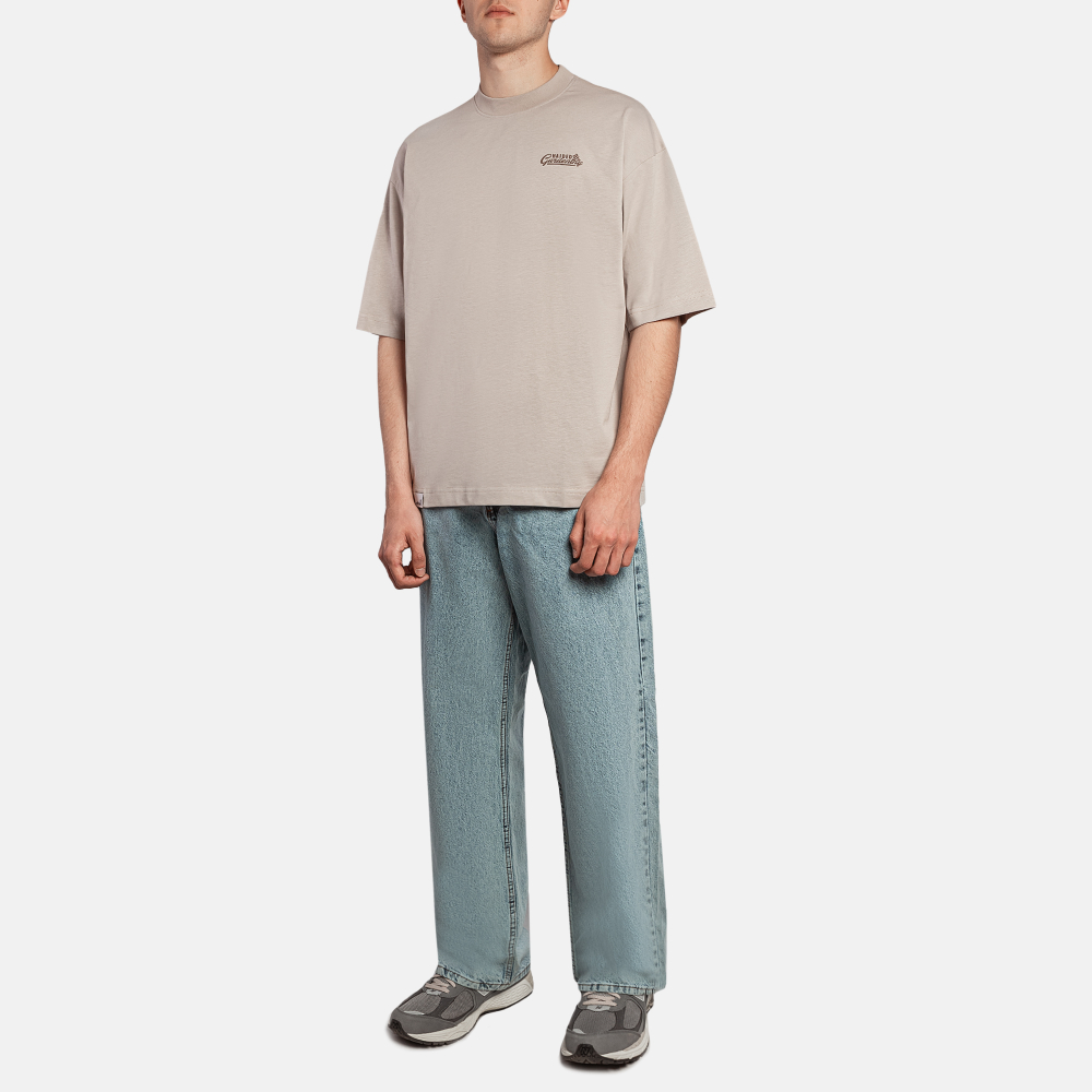 Футболка HAIDED GARDENING Grey Beige