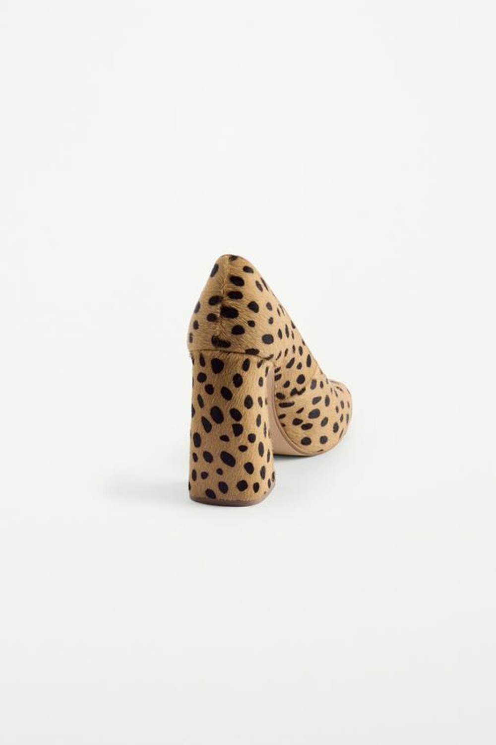ZARA ТУФЛИ НА КАБЛУКЕ С АНИМАЛИСТИЧЕСКИМ ПРИНТОМ — THE ITEM ZARA WOMAN, ЛЕОПАРДОВЫЙ