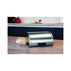 Хлебница Brabantia Touch Bin®Medium средняя матовая сталь общий вид 2