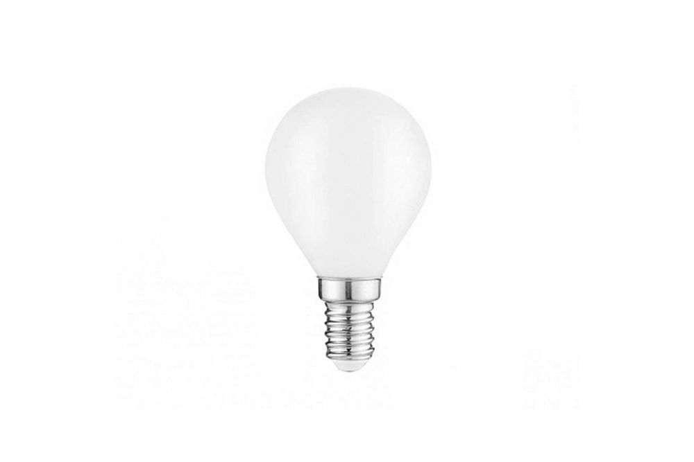 Лампа Gauss Filament, шар, 9W, 590lm, 3000К, Е14, milky, диммируемая, LED, 1/10/50 105201109-D