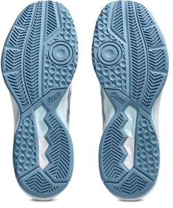 Мужские кроссовки для бадминтона/сквоша Asics Gel-Task 4 - white/saba blue