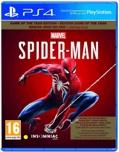 Игра Marvel's Spider-Man Game of the Year Edition (Человек-Паук) (Русская версия) для PlayStation 4