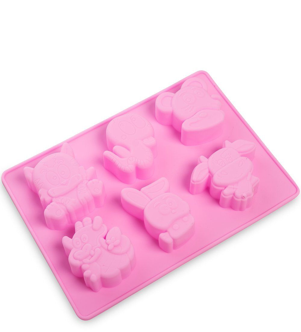 BK-158 Силиконовая форма «Зверушки»