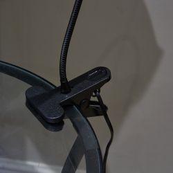 ULM-D501 4W-4000K BLUE Светильник настольный светодиодный прищепка. Механический выключатель. Синий. TM Uniel