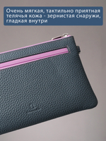 818 R - Портмоне-клатч с RFID защитой