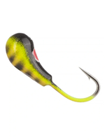 Мормышка Helios вольфрамовая Чесночинка с отверстием 3,5мм 0,85гр Sil (MW-1535-Sil)