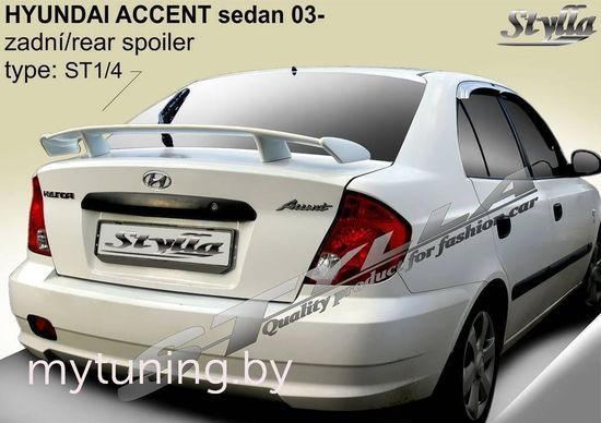 Спойлер для Hyundai Accent sedan