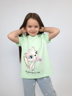 3-42-10 Футболка для девочки