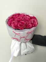 Моно букет из пионовидной розы Кантри блу 15 шт