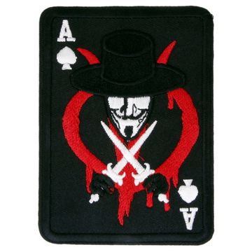 Нашивка Туз (Anonymous)