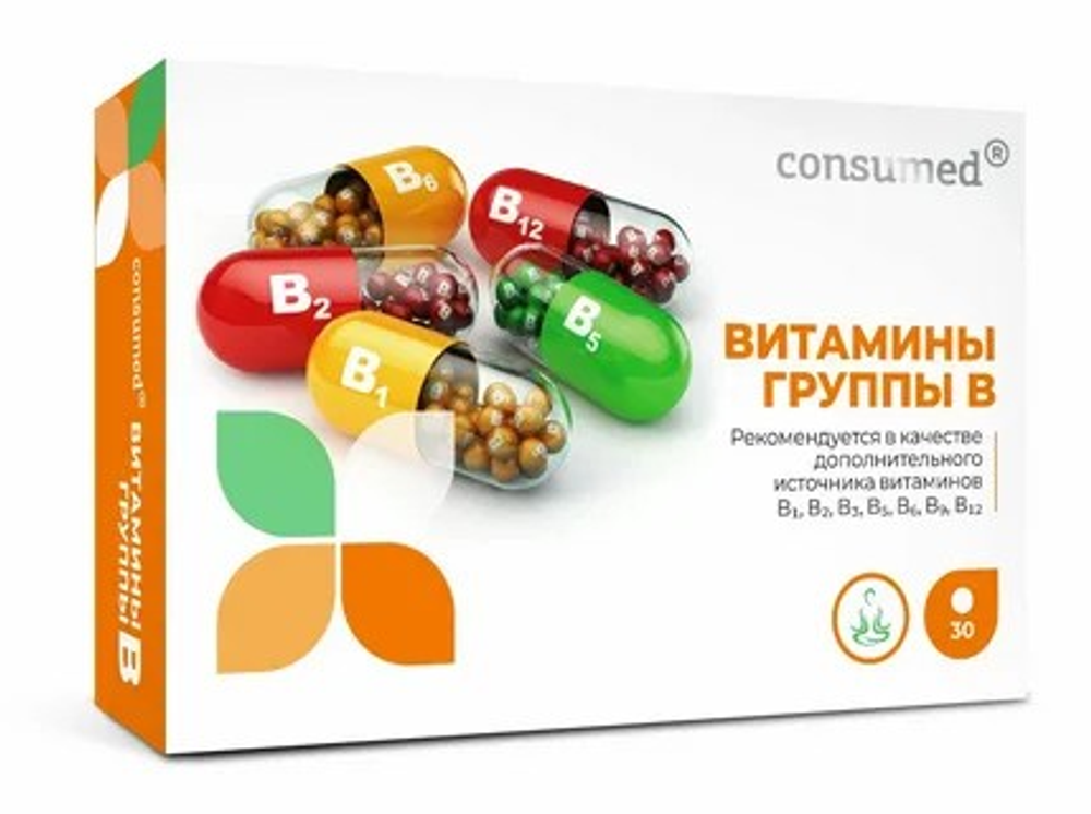 Витамины группы В №30 Консумед