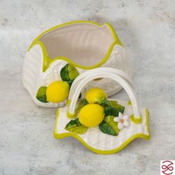 Композиция "Сумка" Orgia Лимоны 25 см