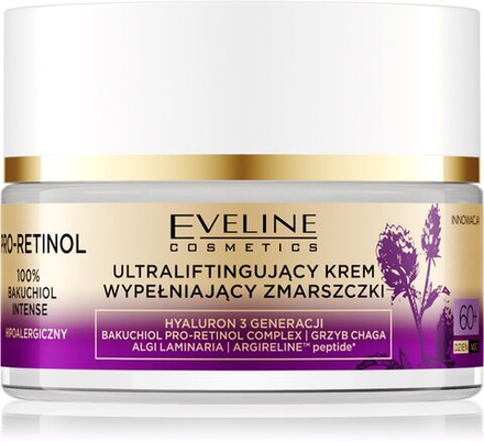 Eveline Cosmetics Pro-Retinol 100% Bakuchiol Intense - ультра лифтинг крем для лица 60+ /   50  ml  / GTIN 5903416025955