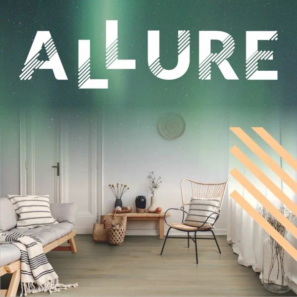 Виниловое покрытие ALLURE Wood с технологией ISOCORE® — идеальное решение для стильного и надёжного пола