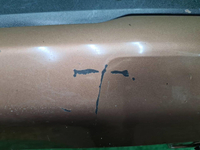 Юбка заднего бампера BMW X7 G07 (2019-2022)