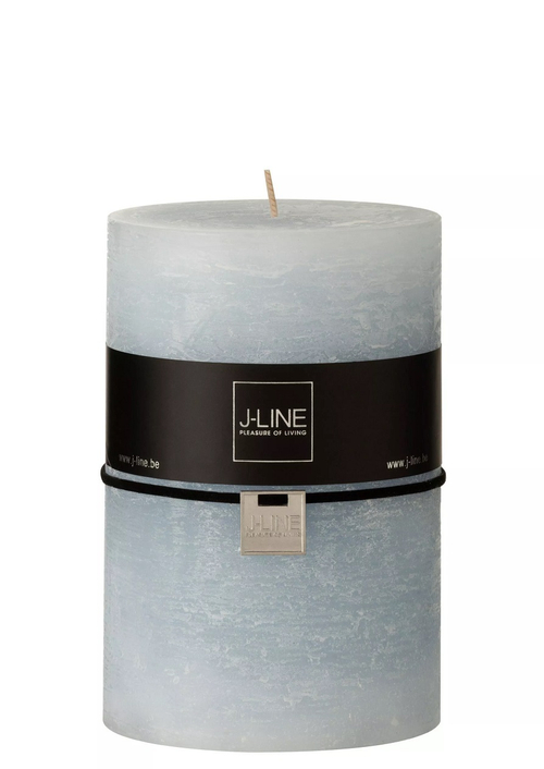 Свеча "Голубая пудра" 10х15см (120 часов горения)