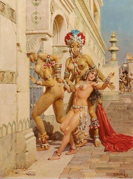 Fortunino Matania (1881-1963) - эротическое искусство итальянского художника