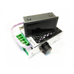 MP301M ШИМ регулятор мощности 12-80В / 30А в корпусе с радиатором и дисплеем