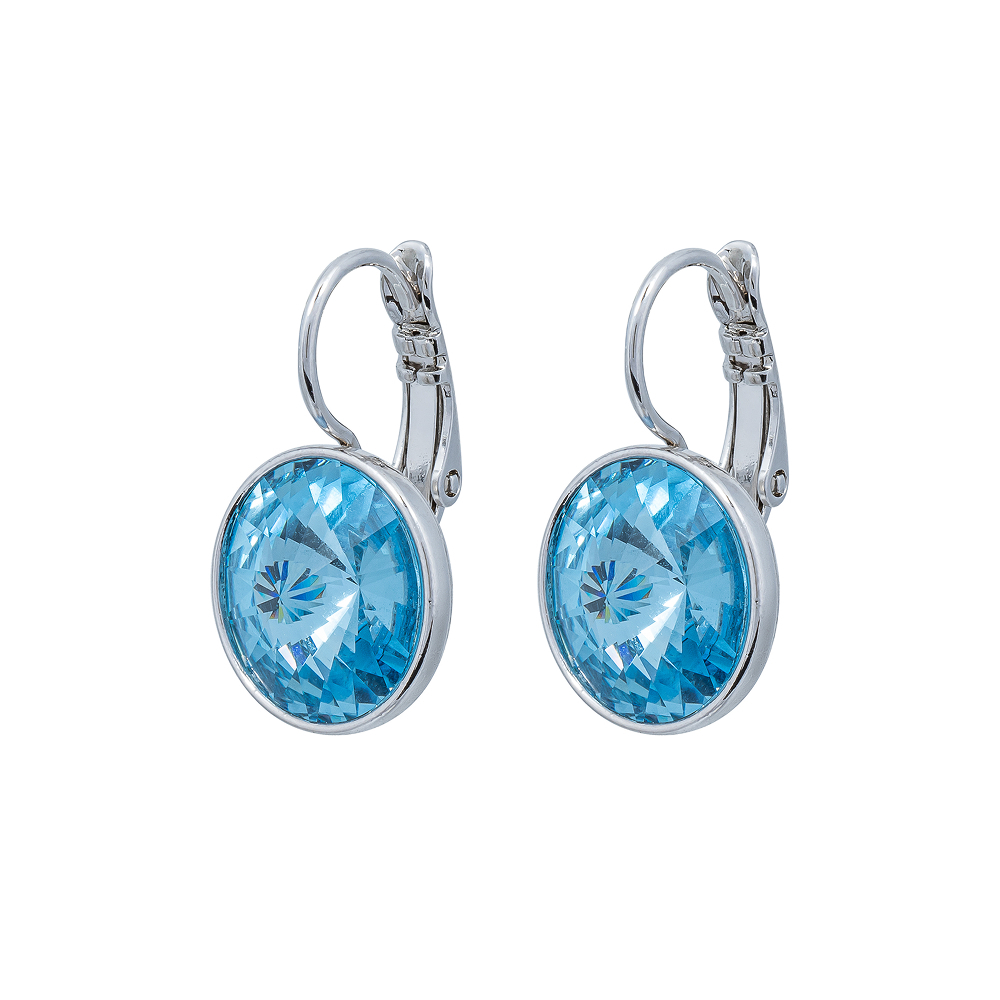 Серьги Fiore Luna Aquamarine A1903.M22 BL/S