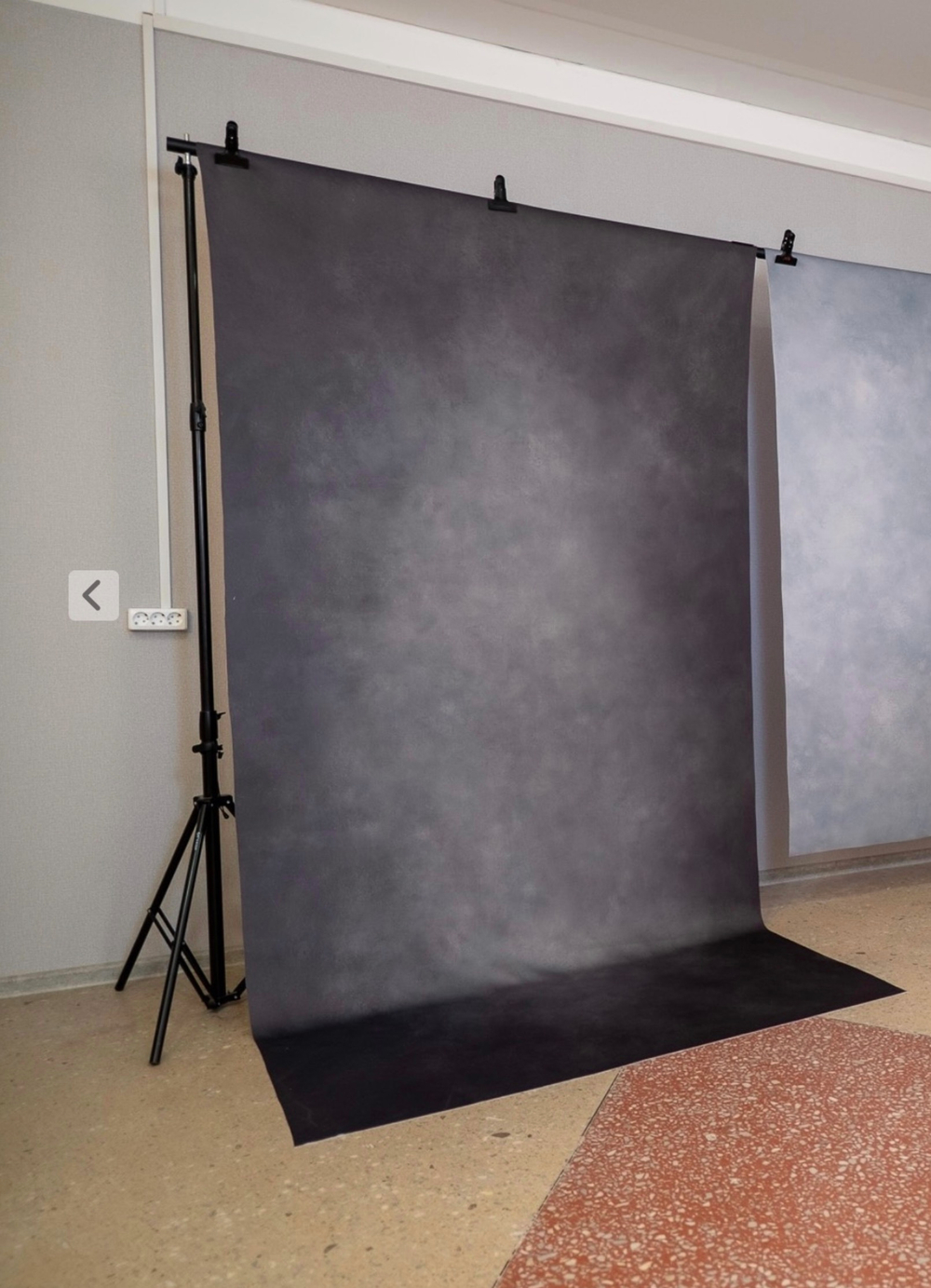 Легкий черный - фон неопреновый