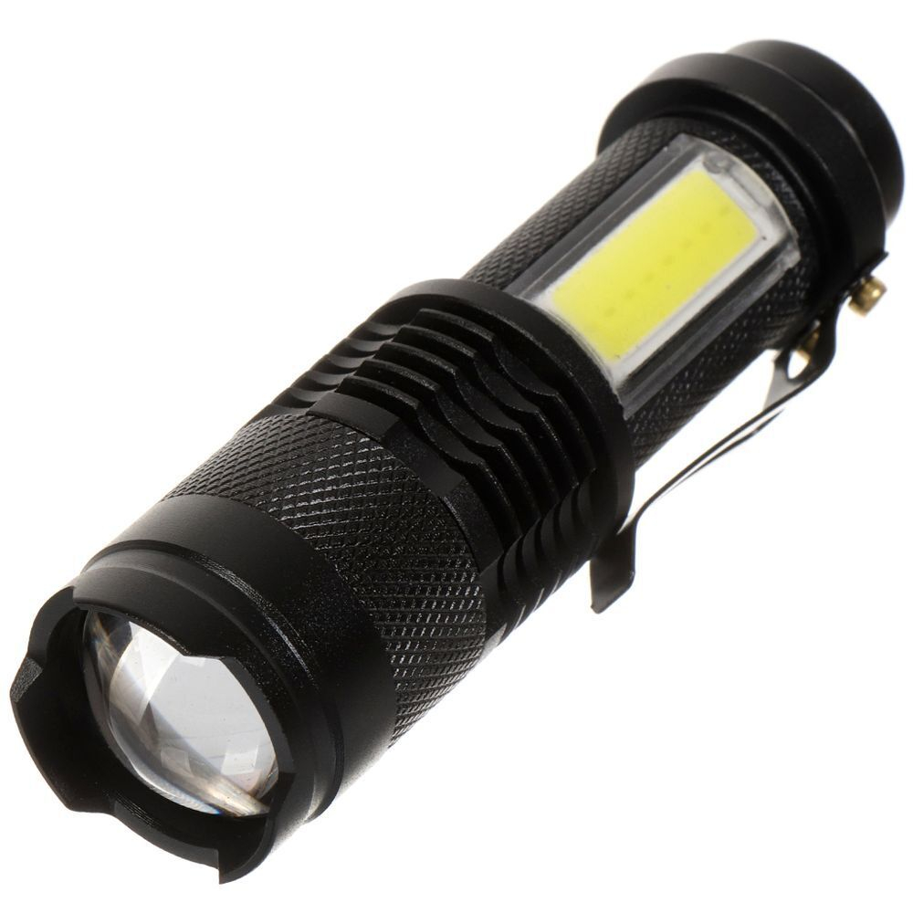 Фонарь Camelion, LED51531, алюминий, 4 режима, XPE+COB, ZOOM, 1XLR6, блистер, 14533