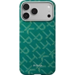 Pitaka Monogram-Gold/Green Ultra-Slim Case for iPhone 17 Pro Max