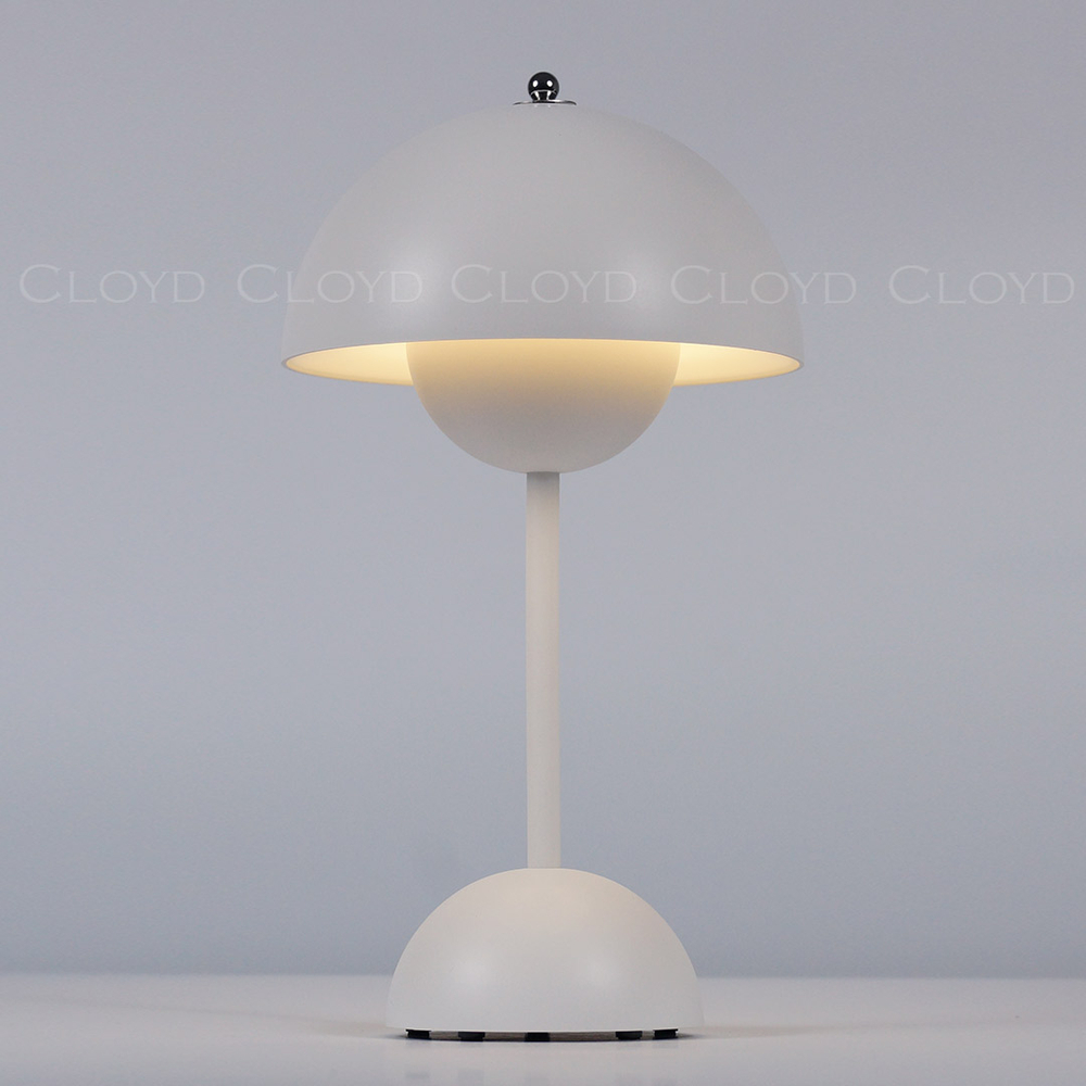 Настольная лампа Cloyd ERMA-B T1 / выс. 30 см - белый (арт.30135)