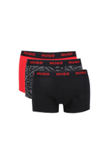 Трусики-боксеры 3шт. Hugo Bodywear - красный(50517894)