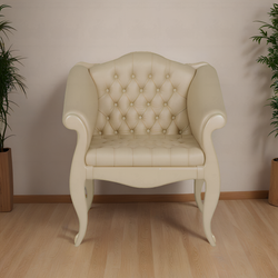 Кресло Марсель Айвори Беж