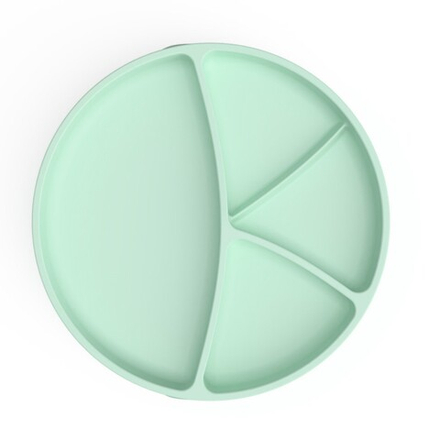 Тарелка Everyday Baby силиконовая, мятный