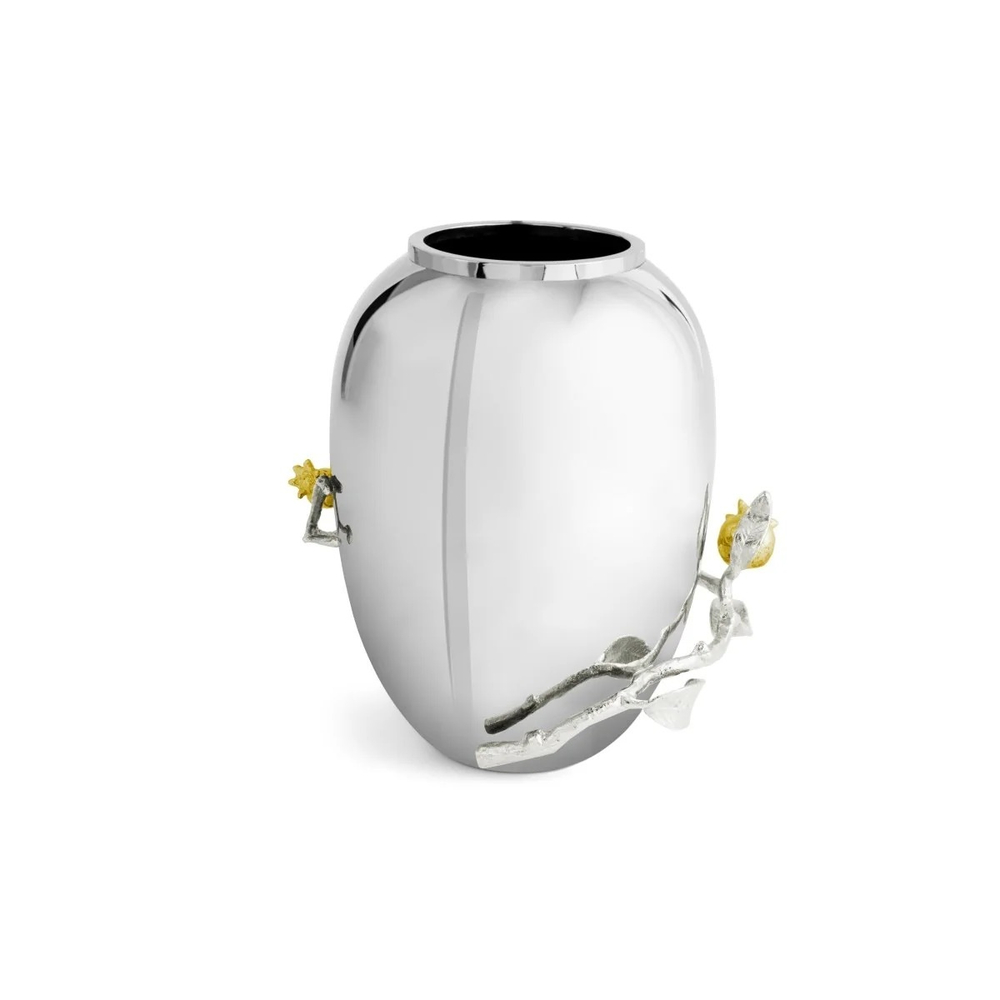 Ваза Michael Aram Pomegranate Silver & Gold (21.6 см)