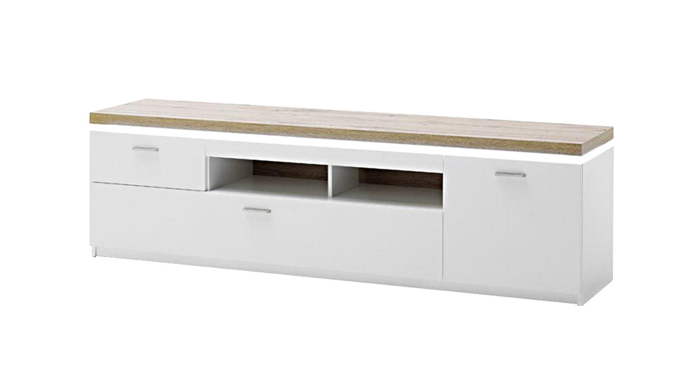 Модульная гостиная Лия Белый 101/ Дуб золотой крафт 003 321*50*190 см, белый 101/дуб золотой крафт 003   Фиеста