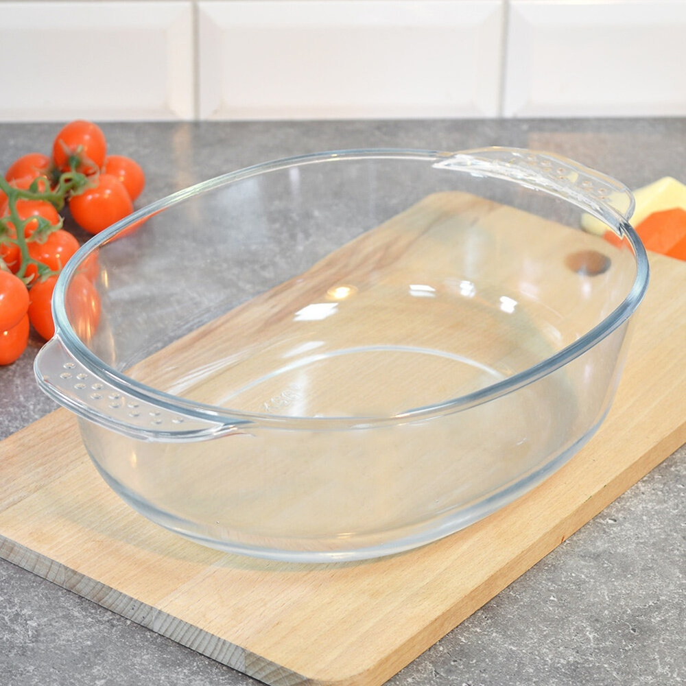 Форма жаропрочная 2,8л овал 31*22*8,5см, глубокая с ручками тм Appetite