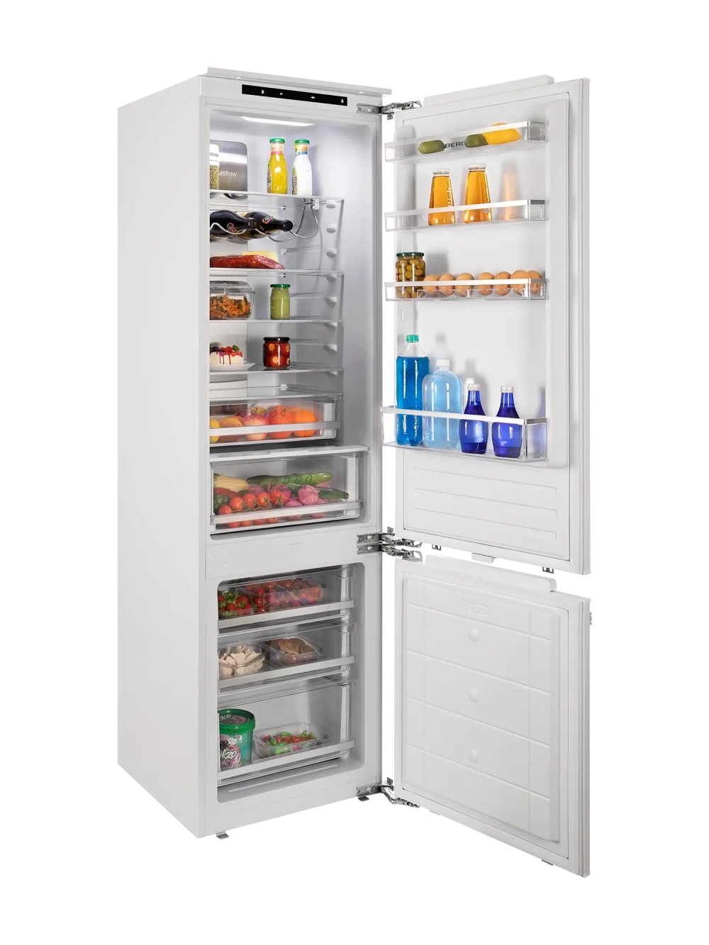 Встраиваемый холодильник Hiberg i-RFCB 455F NFW