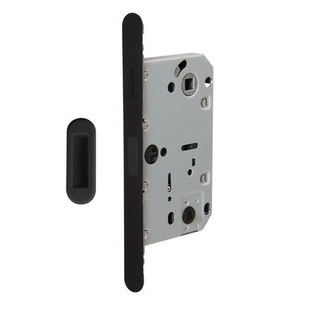 Магнитная защелка WC с ответной планкой GRAVITY.PRO G01.196.50.96 BL черный