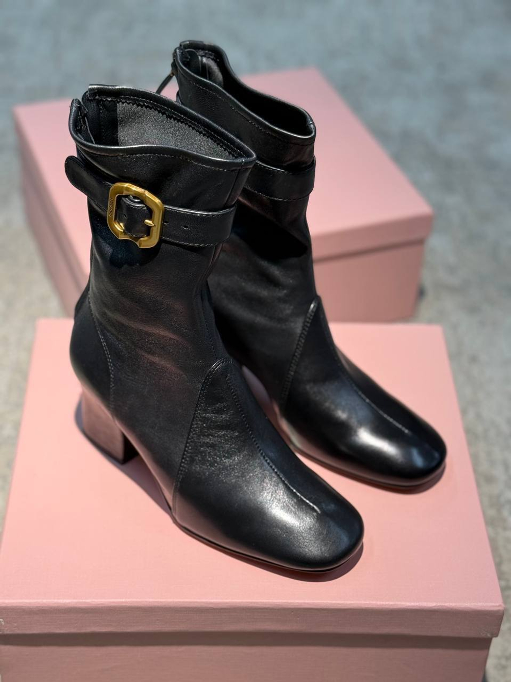 Ботильоны MIU MIU