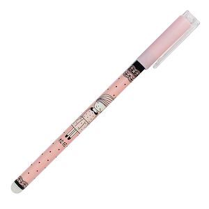Ручка гелевая стирающаяся Girl Pink синяя