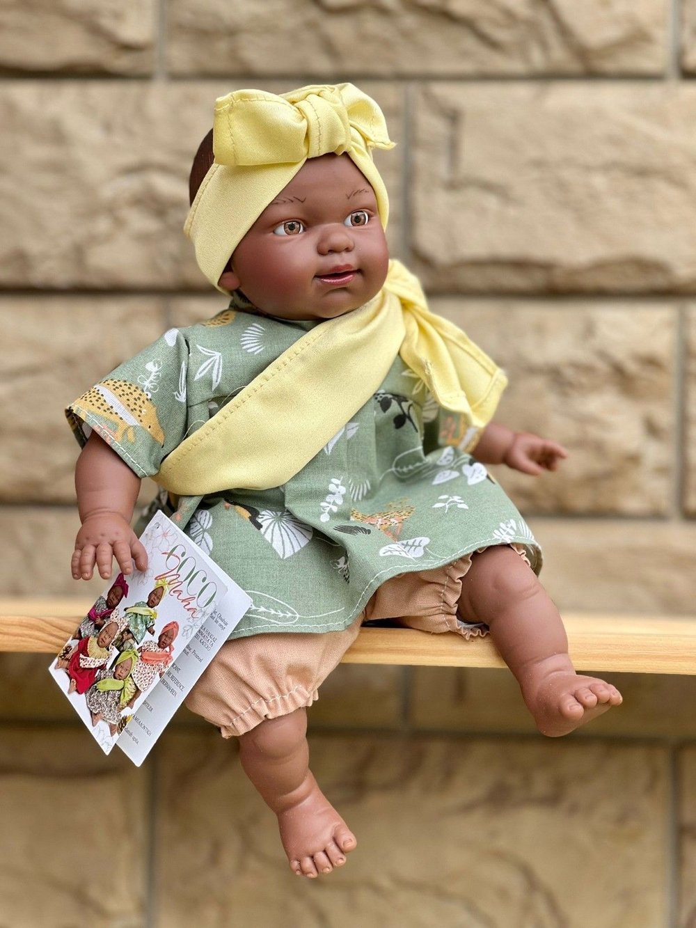 Кукла Nines 26см Coco мягконабивная в пакете (N2154A5)