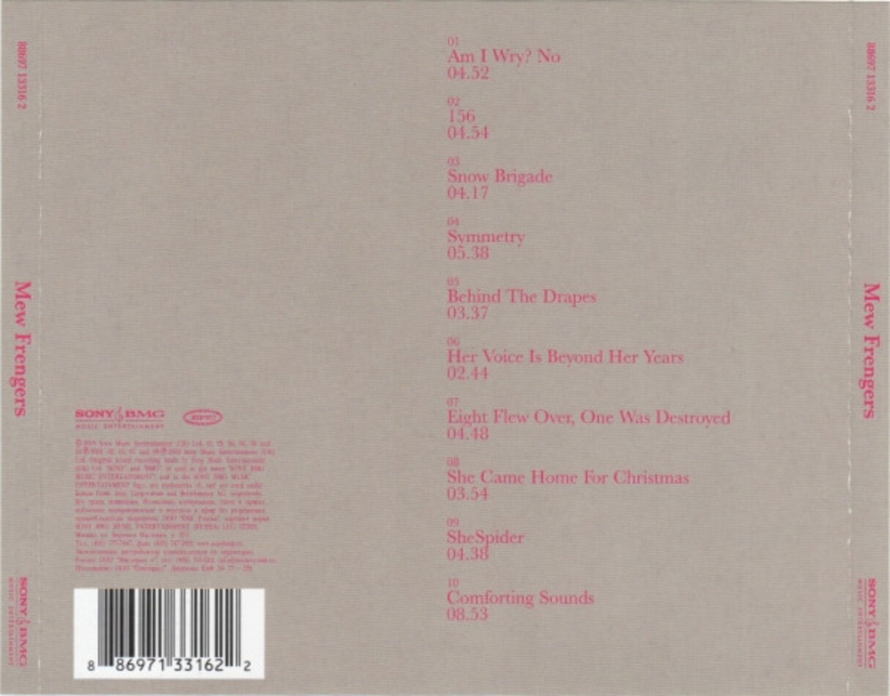 Mew / Frengers (RU)(CD)