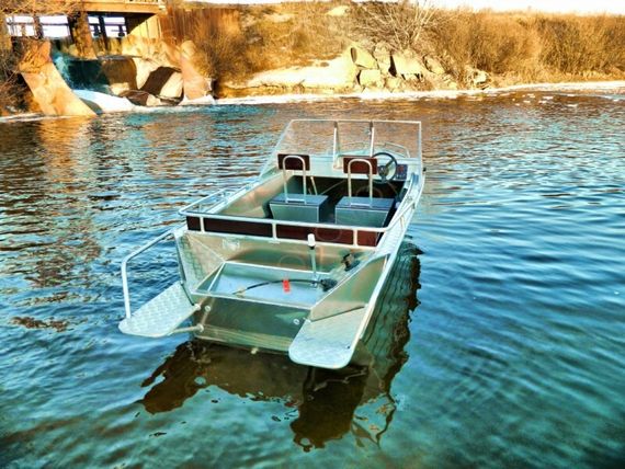 Алюминиевый катер WYATBOAT Wyatboat-430 Pro