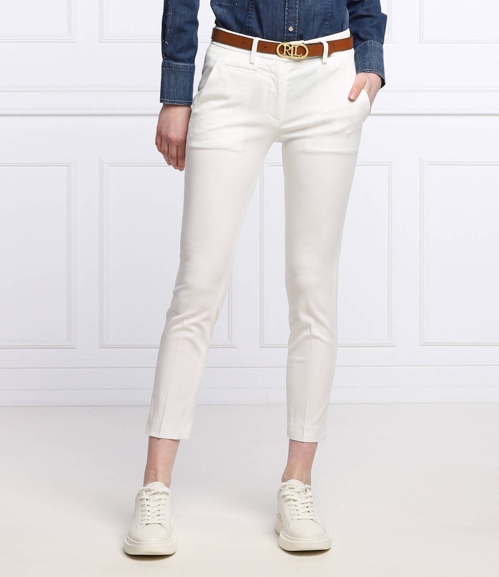 штаны perfect DONDUP - made in Italy - белый(DP066 GS0057D BM5)