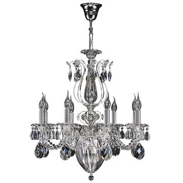 Люстра подвесная 790114 серебро Schon Osgona