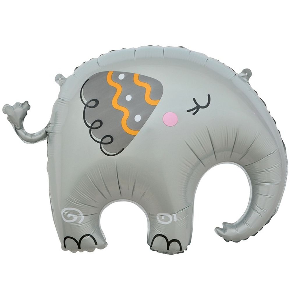 Шар (28''/71 см) Фигура, Слоненок, 1 шт.