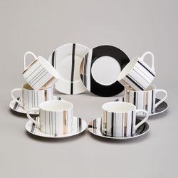 ЧАЙНЫЙ НАБОР LEFARD "TOP STYLE" НА 6 ПЕР. 12 ПР. 250 МЛ