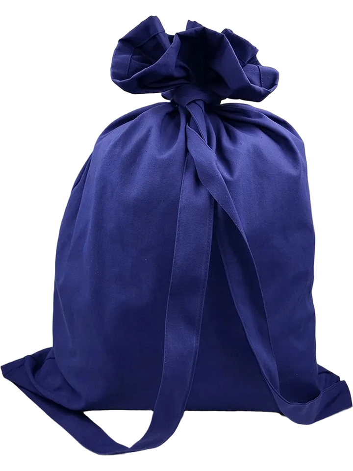 Вещмешок с карманом армейский солдатский (синий)